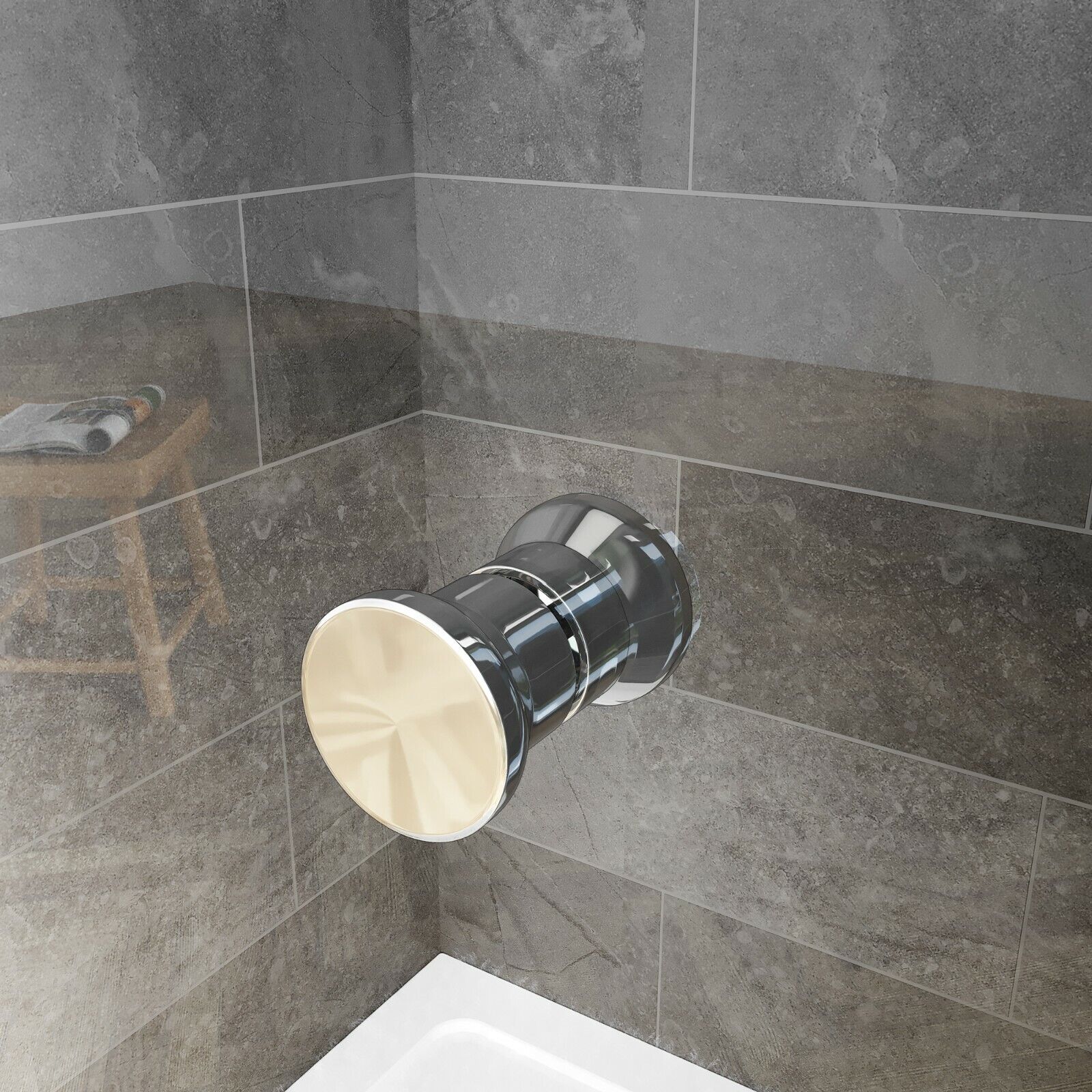 Bifold Shower Enclosure Door Glass Screen 1000/900/860/760/700mm Adjustable Size - Image 9