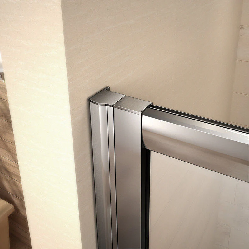 Quadrant Shower Door s 760x760/800x800/900x900mm Corner Cubicle Glass Stone Tray - Image 5