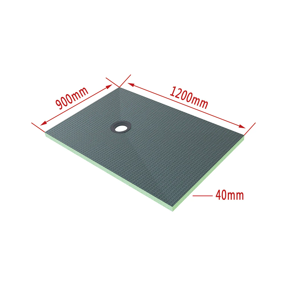 Shower Tray Kit + Waste Trap Wet Bathroom Enclosure Base - Image 4