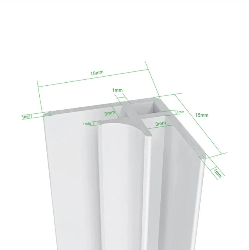 SKY White Aluminum Shower Wall Panel Wet Wall Cladding (2pcs) - Image 6