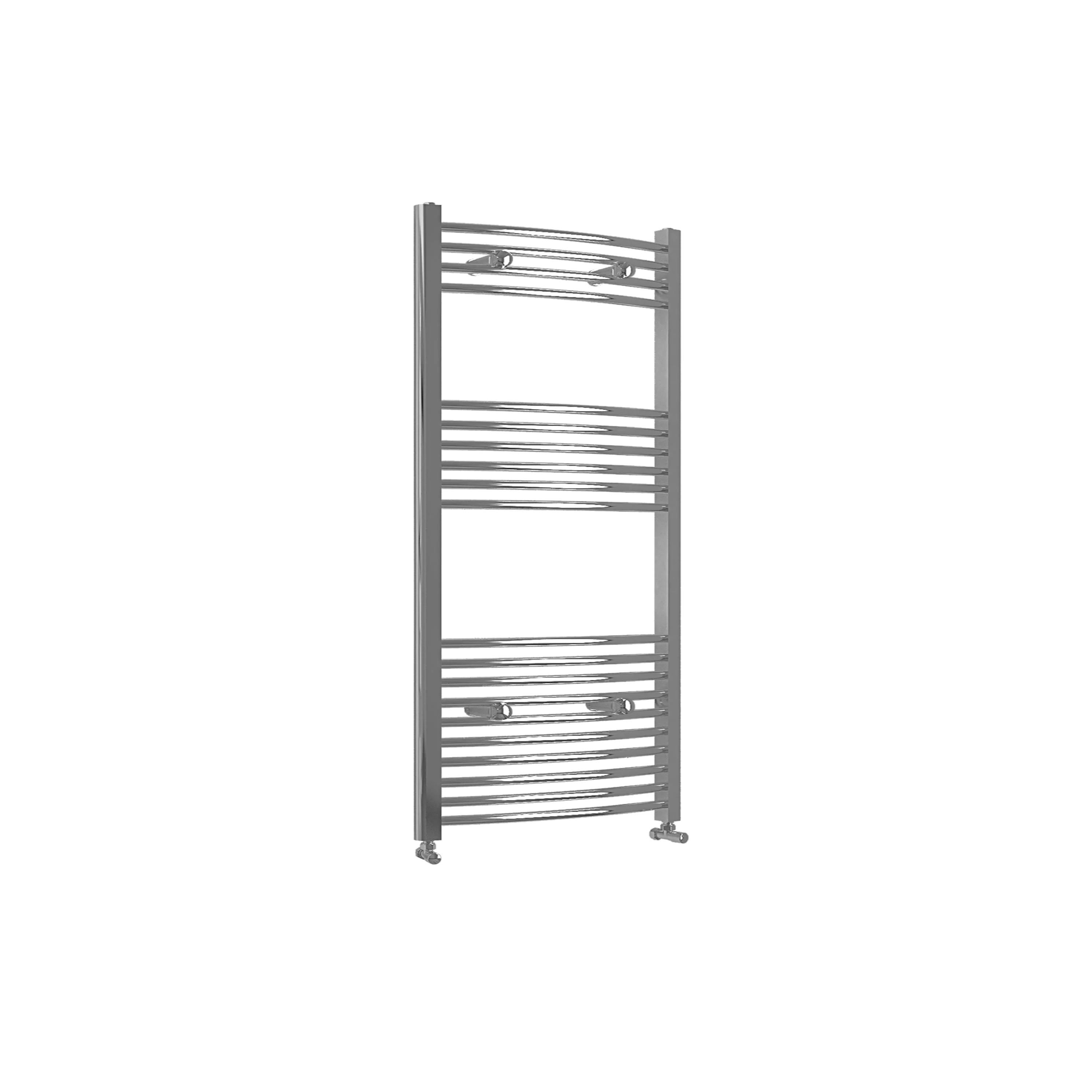 Bathroom Central Heating Towel Rail Ladder Chrome Radiator Warmer - Image 4