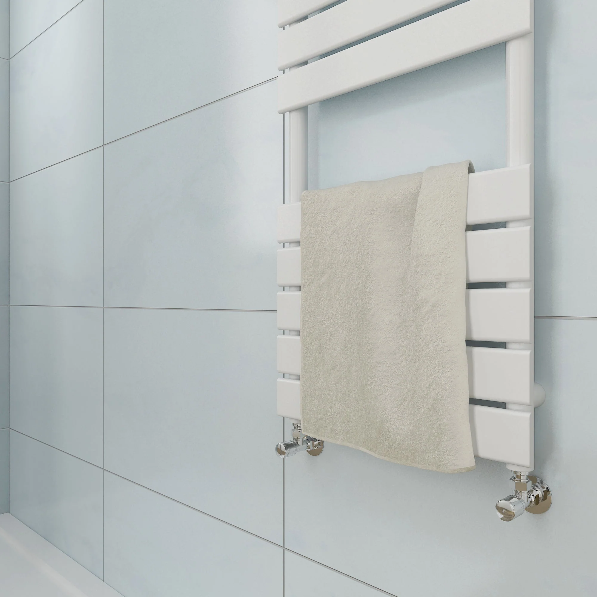 SKY Bathroom Towel Rail Radiator Flat Panel Ladder Designer Rads - Image 7
