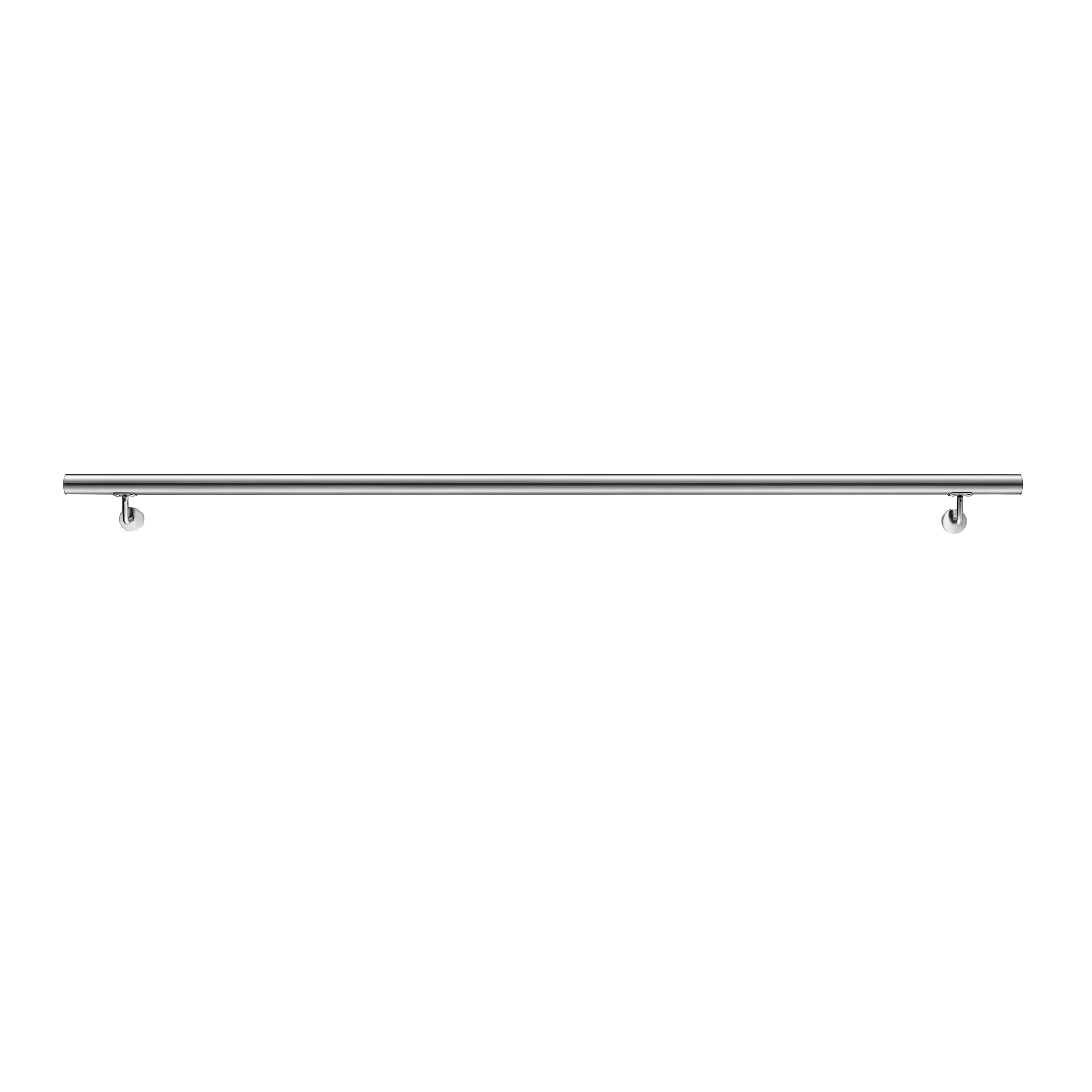 304 Stainless Steel Handrail Stair Steps for Wall Mount Pipe Stair - Image 9