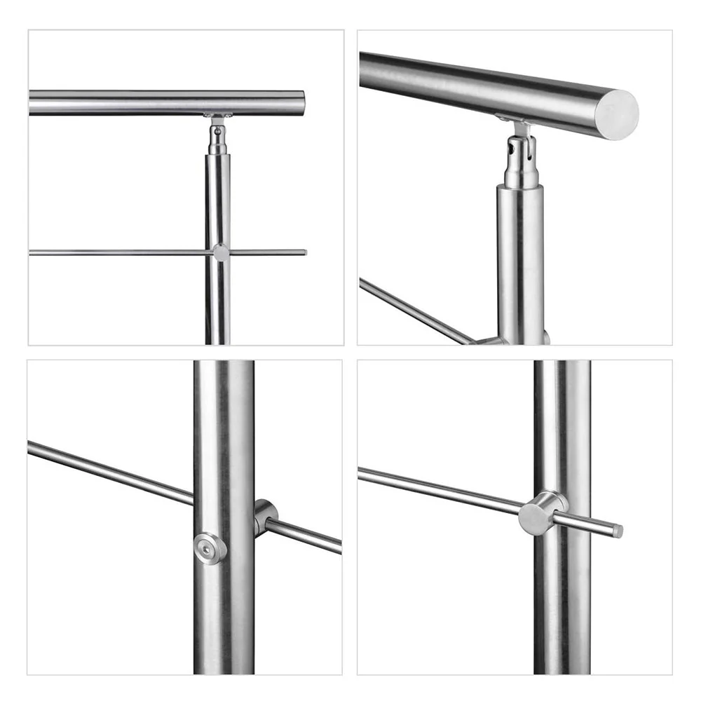 SKY 5 crossbars Balustrade Stairs Stainless Steel handrail - Image 10