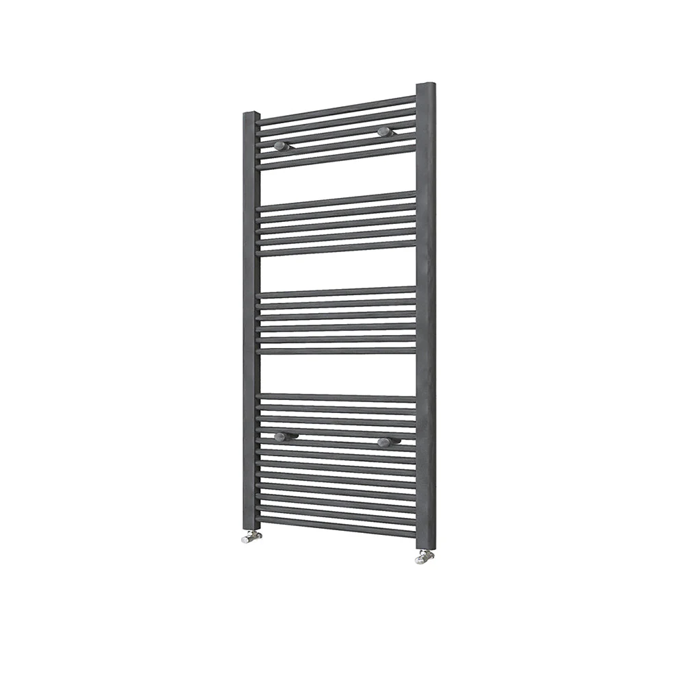 SKY Bathroom Heating Towel Rail Straight Anthracite Ladder Warmer Radiator - Image 22