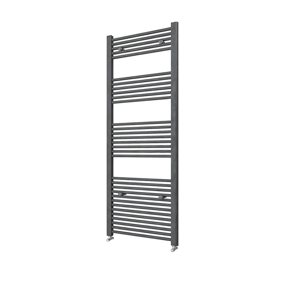SKY Bathroom Heating Towel Rail Straight Anthracite Ladder Warmer Radiator - Image 25