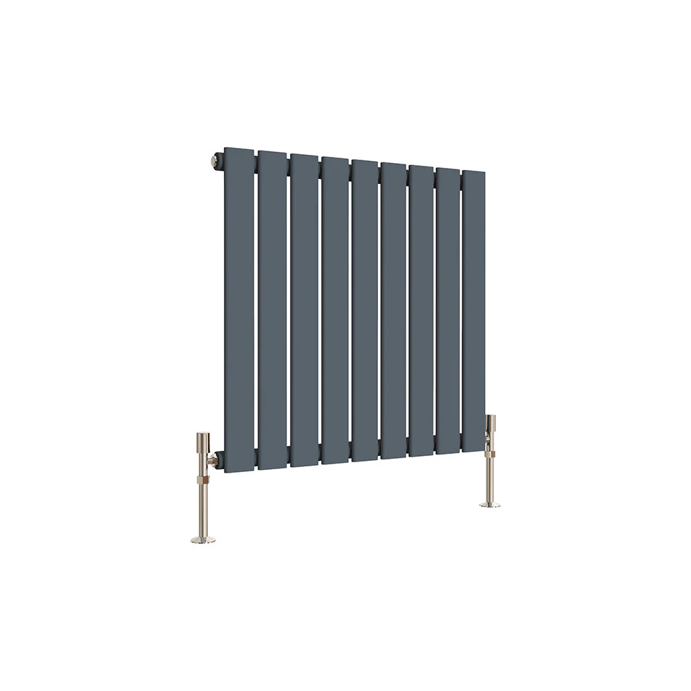 SKY Bath Black & White & Anthracite Horizontal Designer Radiator - Image 25