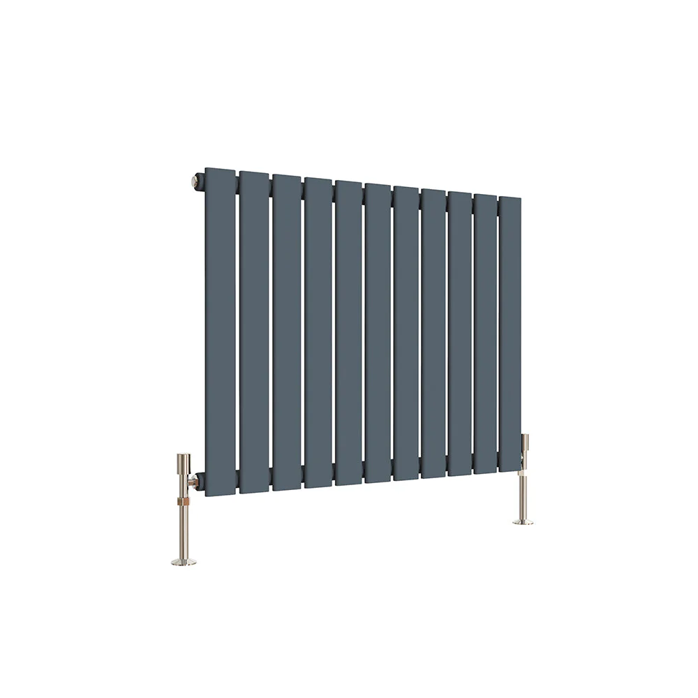 SKY Bath Black & White & Anthracite Horizontal Designer Radiator - Image 30