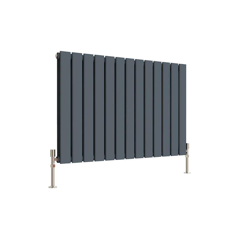 SKY Bath Black & White & Anthracite Horizontal Designer Radiator - Image 39