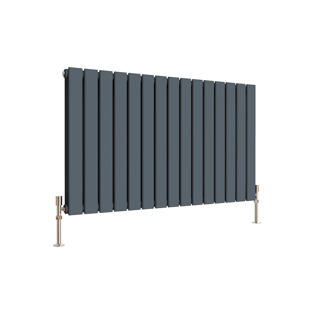 SKY Bath Black & White & Anthracite Horizontal Designer Radiator - Image 45