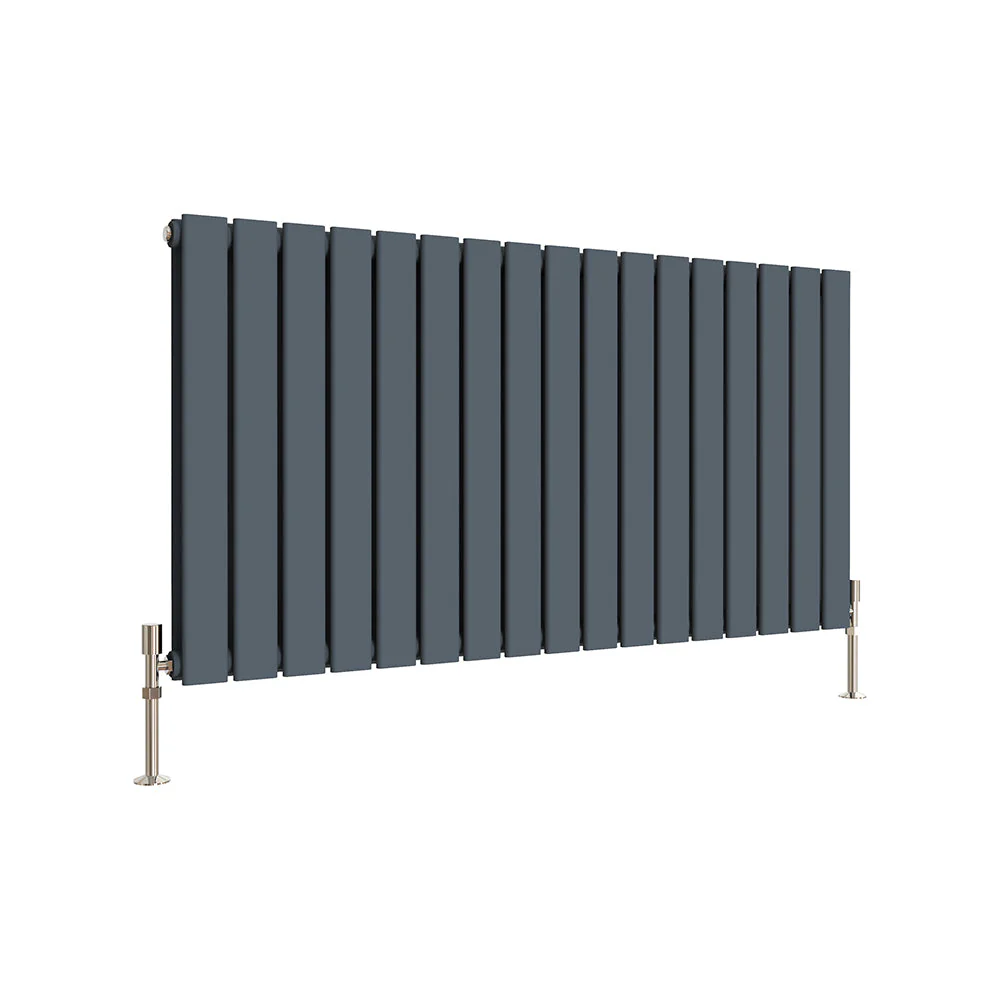 SKY Bath Black & White & Anthracite Horizontal Designer Radiator - Image 51