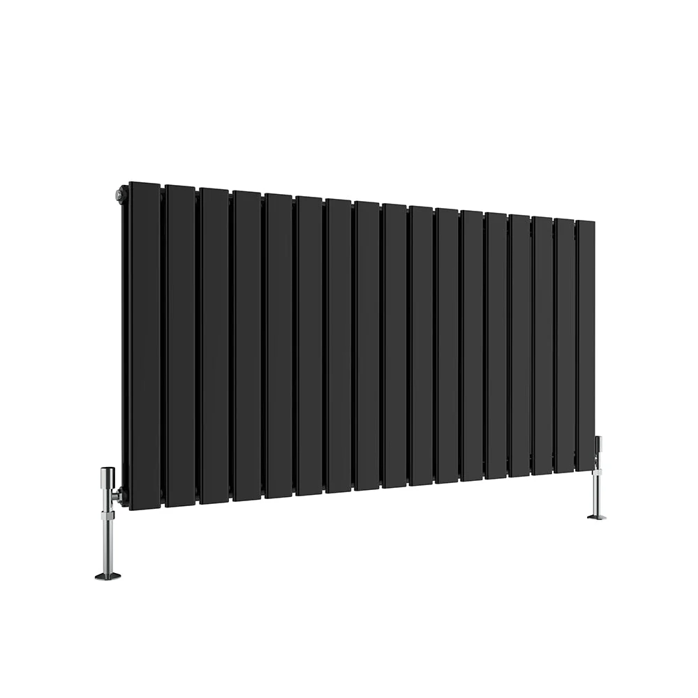 SKY Bath Black & White & Anthracite Horizontal Designer Radiator - Image 52