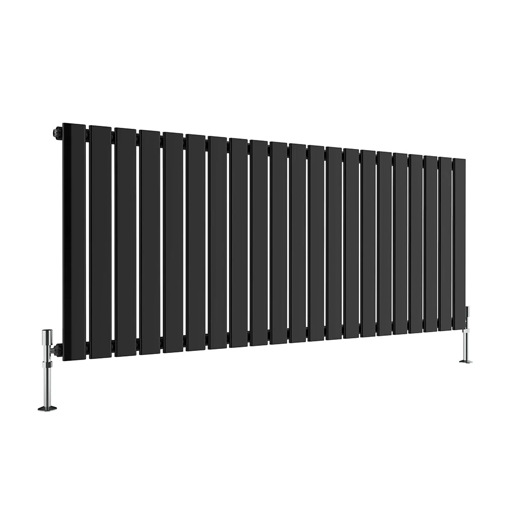 SKY Bath Black & White & Anthracite Horizontal Designer Radiator - Image 55