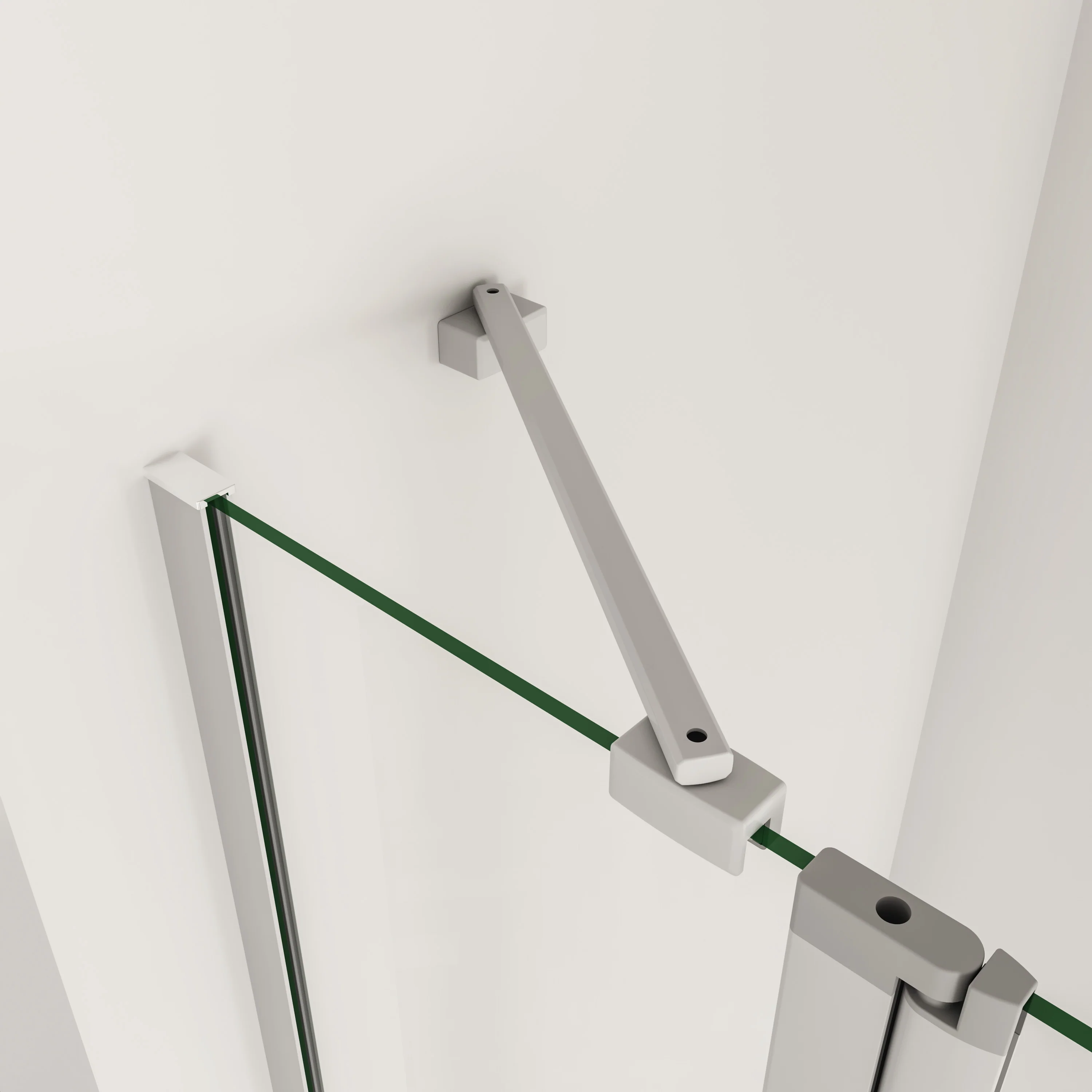 1000x1400mm Pivot Bath Shower Panel 5mm - Image 5