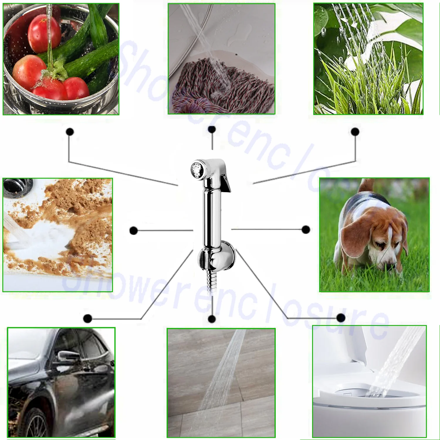 SKY Thermostatic Shower Mixer Toilet Hand Held Douche Spray Shower Kit - Image 6