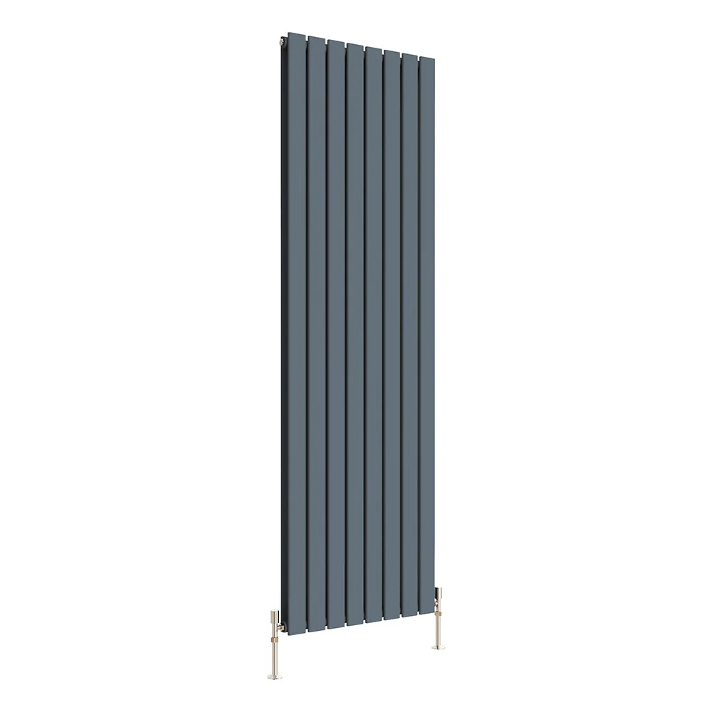 SKY Tall Vertical Flat Panel Black/Anthracite/White Central Heating Radiator - Image 56