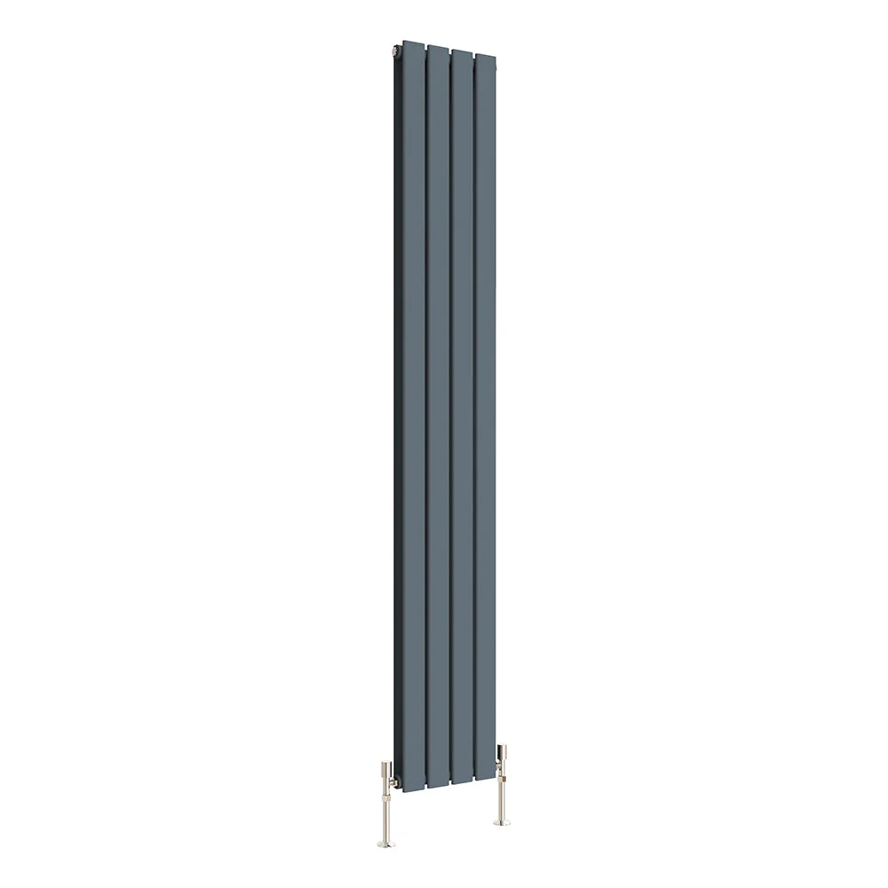 SKY Tall Vertical Flat Panel Black/Anthracite/White Central Heating Radiator - Image 59