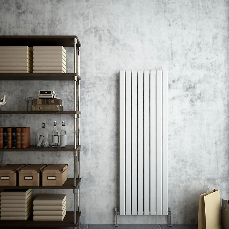 SKY Tall Vertical Flat Panel Black/Anthracite/White Central Heating Radiator - Image 6