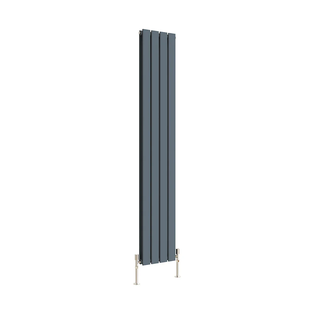 SKY Tall Vertical Flat Panel Black/Anthracite/White Central Heating Radiator - Image 62