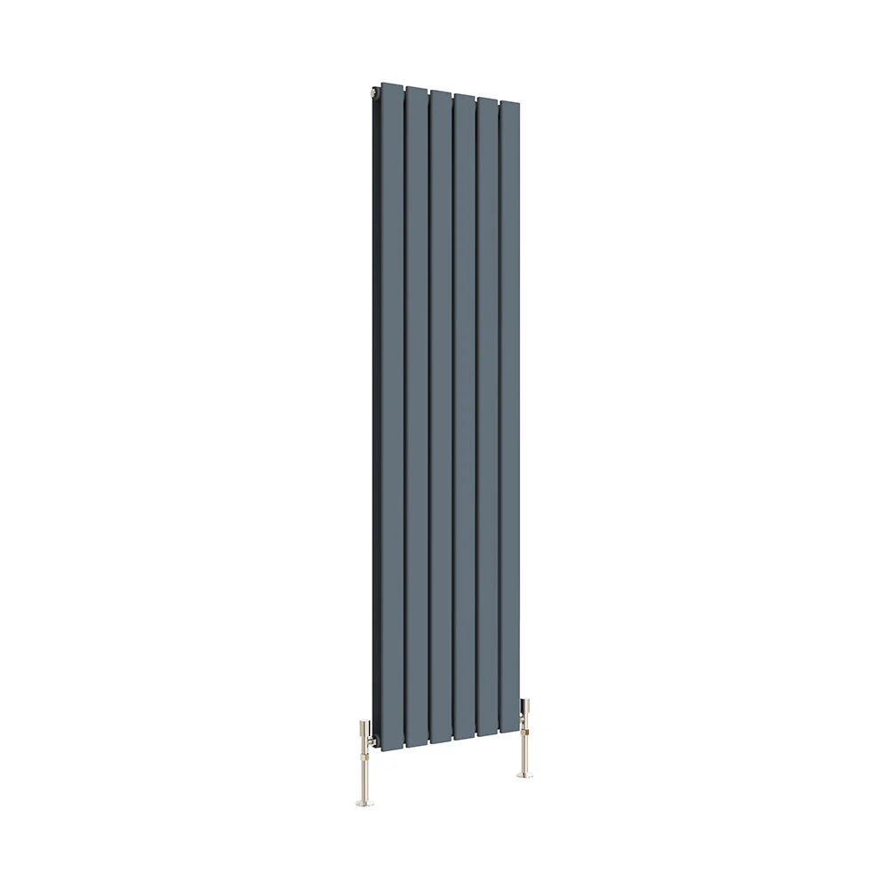 SKY Tall Vertical Flat Panel Black/Anthracite/White Central Heating Radiator - Image 65