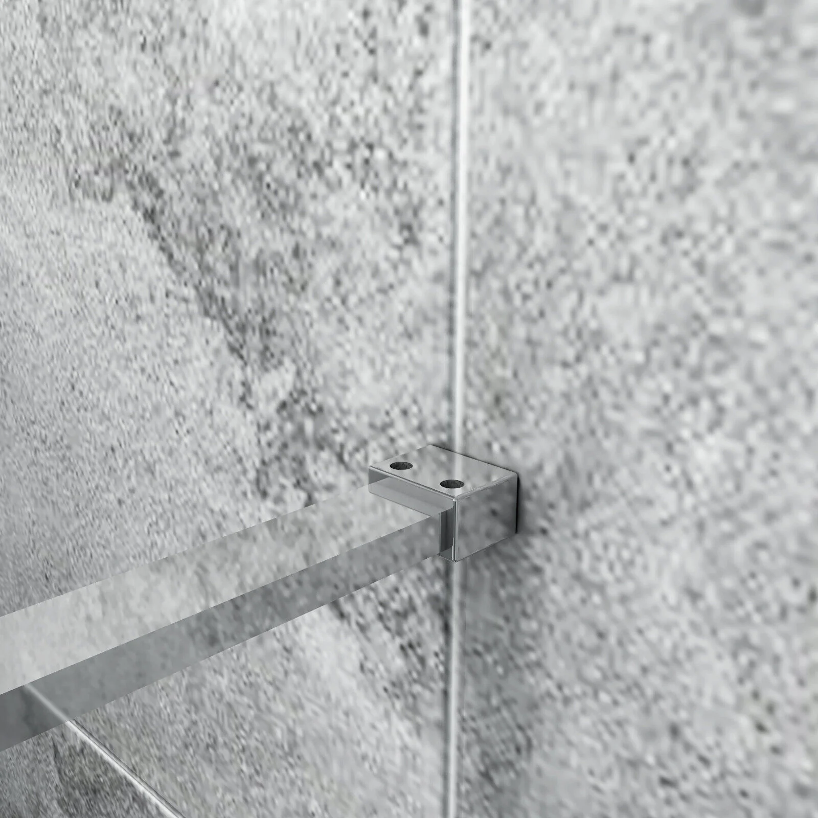 Walk In Wet Room Shower Screen Optional Flipper Enclosure NANO Easy Clean Glass - Image 8